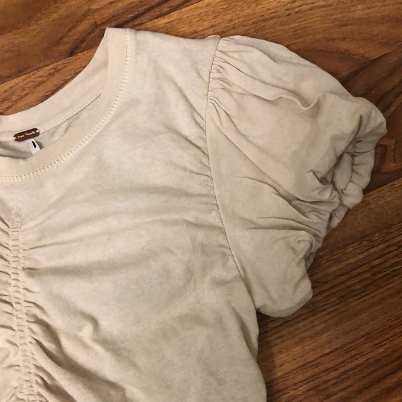 Free People Ruched Blouse - Picture 2 of 5